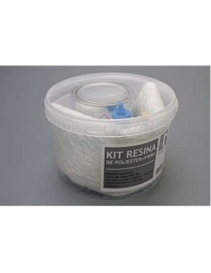 KIT POLIESTER RESINA+PEROXIDO+MAT BIG