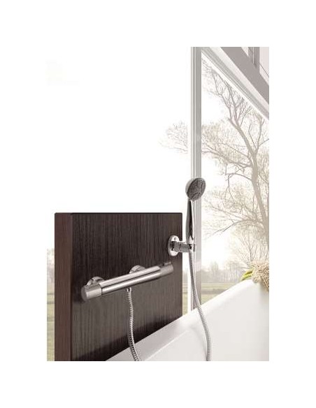 MONOM.DUCHA TERMOSTATICO CRETA C/EQUIPO