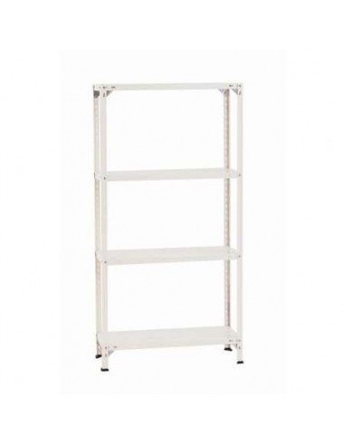 ESTANTERIA MET. C/ TORN 4B 150X75X30 BLC