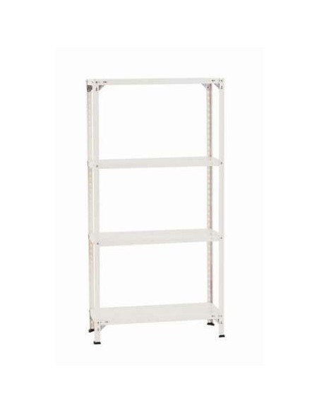ESTANTERIA MET. C/ TORN 4B 150X75X30 BLC
