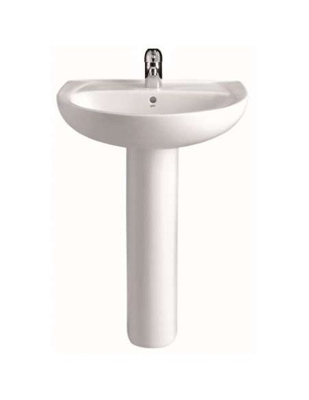 LAVABO 55X45,5 ELIA BL.C/JG.FIJ.G1805001