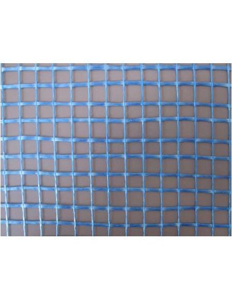 M2. FIBRA DE VIDREO REVOCO AZUL CEMENTO  1ML.1 ROLLO 50MT