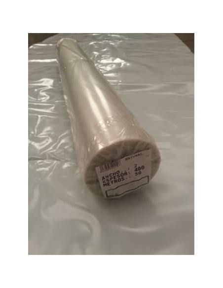 PLASTICO NATURAL 4 MT X 50 G.600 BOBINA