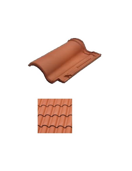 TEJA MIXTA PEQ.ROJA ESC 1M12,5P