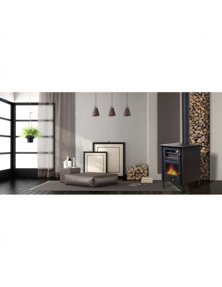 CHIMENEA DE LEÑA NERVA CON HORNO