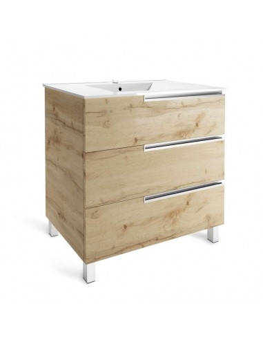 MUEBLE 80 ONE G3 C/PATAS HERCULES ROBLE