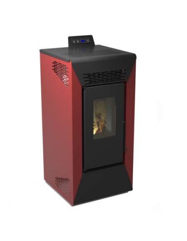ESTUFA KEOPS 10 KW CANALIZABLE BURDEOS