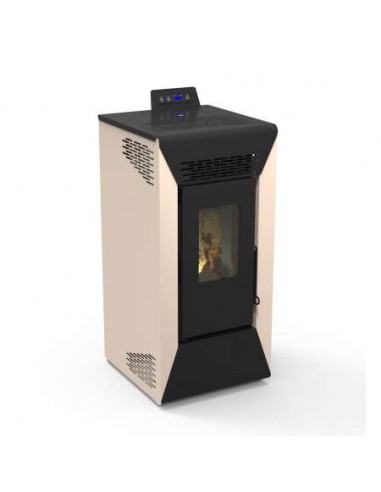 ESTUFA KEOPS 10KW CANALIZABLE MARFIL-BEI