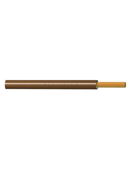 CABLE H07V-K CPR 1,5 MARRÓN R/10