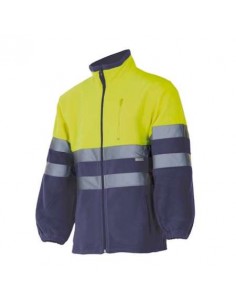 CHAQUETA POLAR BICOLOR ALTA VISIBILIDAD