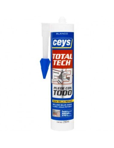 TUBO 290ML TOTAL TECH MS BLANCO *CEYS