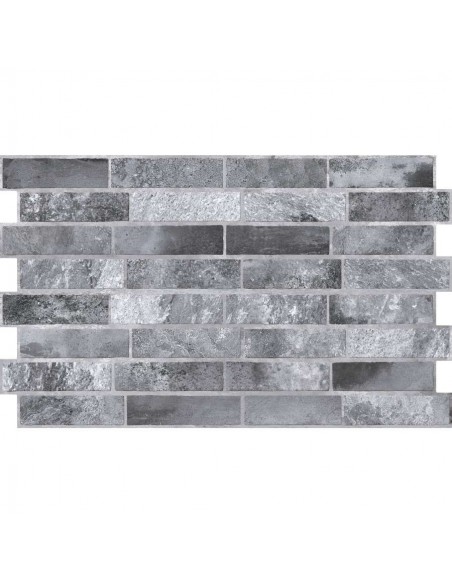 M2 33X55 TIME LADRILLO GRIS 1,63M2/CJ