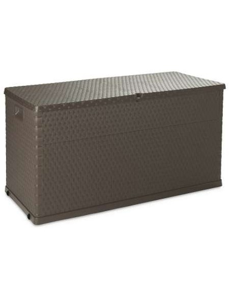 BAUL RATTAN MARRON 120X57X63H. 420L