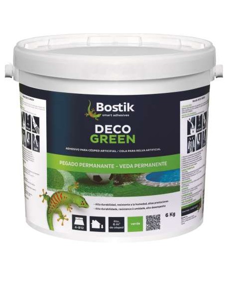 BOTE 6KG ADHESIVO P/CESPED ART. *BOSTIK