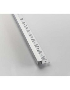 LISTEL0 ALUM UL 10X12 2,5M PLATA BRILLO