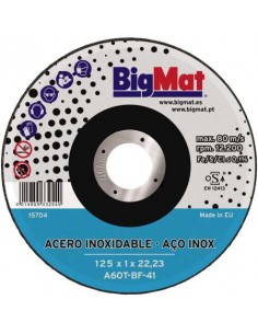 DISCO INOX BIGMAT A660R 125X1X22,23 (RET