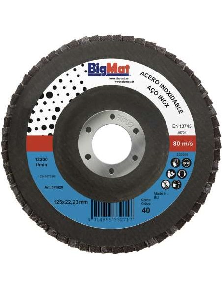 DISCO LÁMINAS BIGMAT 40 SMT324 125X22,23