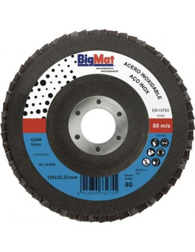 DISCO LÁMINAS BIGMAT 80 SMT324 125X22,23