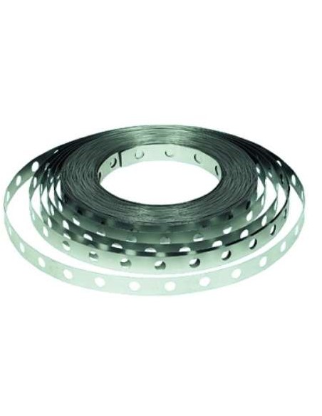 ROLLO FLEJE 0,7 100ML.PERFORADO ENCOFRAR