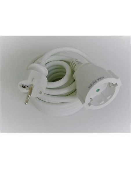 PROLONGADOR 5M MANGUERA REDONDA 3G1,5 BL