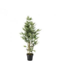 PLANTA ARTIFICIAL MACETA BAMBU 5 TRONCOS