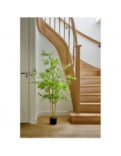 PLANTA ARTIFICIAL MACETA BAMBU 5 TRONCOS 2