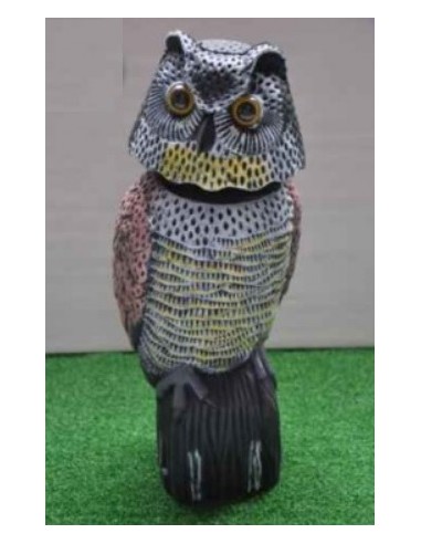 BUHO JARDIN 40CM EOLICO NATUR CAB.GIRAT.