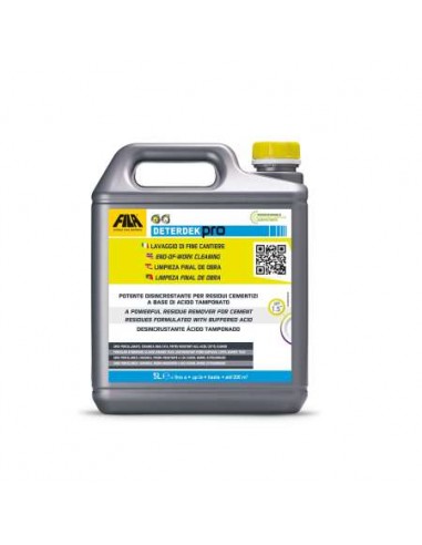 LATA 5LT.DETERDEK DETERGENTE ACIDO FILA