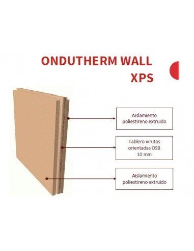 M2.XPS ONDUTHERM WALL 70MM PLACA 595X595