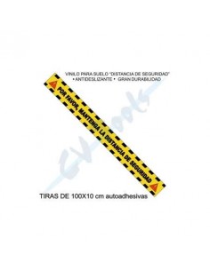 VINILO SUELO DISTANCIA SEGURIDAD N/A 10X