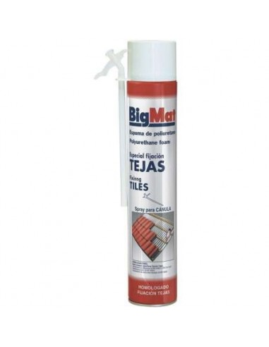 BOTE 750ML ESPUMA PU TEJA CANULA BIGMAT