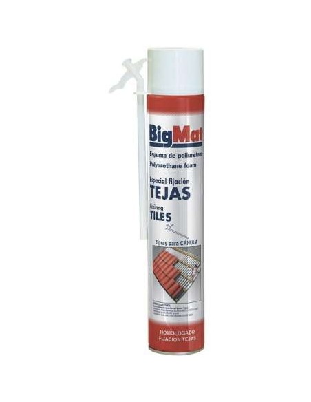 BOTE 750ML ESPUMA PU TEJA CANULA BIGMAT
