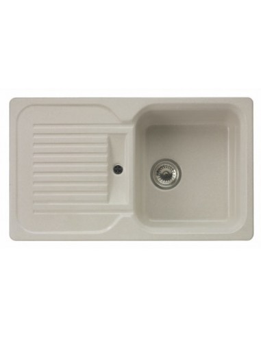 FREGADERO 84X50 1S+1E MANISES BLANCO