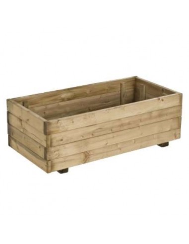 JARDINERA RUSTICA RECTANGULAR 80X40XH27