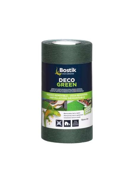 BANDA ADHESIVA DE UNIÓN DECO GREEN VERDE 15cm x 5mL