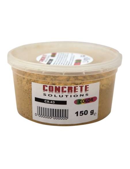 COLORANTE MORTERO CONCRETE CX-43 AMARILLO OCRE 150gr