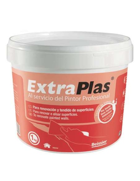 EXTRAPLAS ROJO 1KG (PASTA LISTA AL USO)
