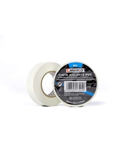 ROLLO CINTA AISLANTE 20X19X0,13 MIARCO