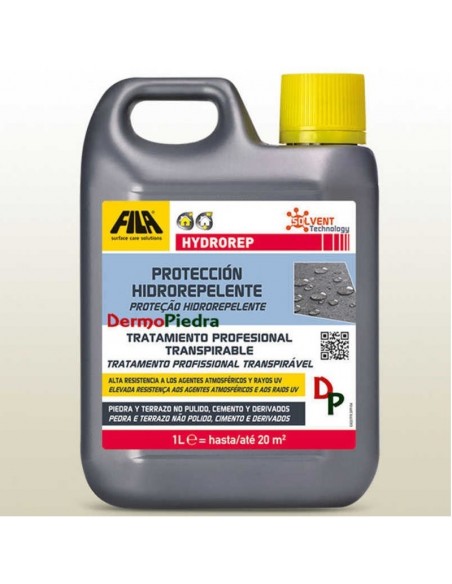 BOTE 1LT HYDROREP HIDROPIEDRA NATURAL CEMENTO