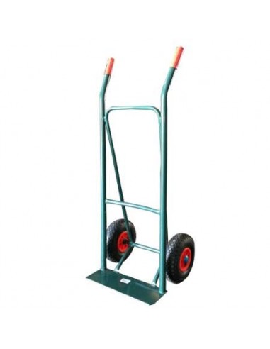 CARRETILLA DOS RUEDAS SAQUERA CARGA 200KG PALA...