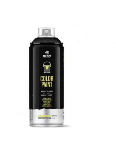 BOTE SPRAY NEGRO SATINADO 400ML