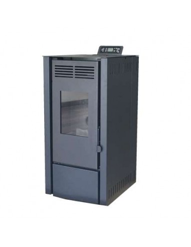 ESTUFA DE PELLET MEKKA 8KW NEGRA