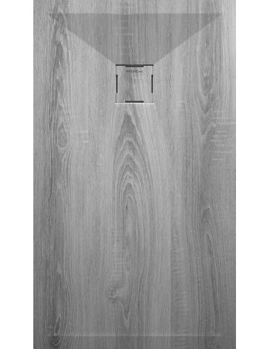 PLATO 80X120 3D MADERA VINTAGE GRIS MINE