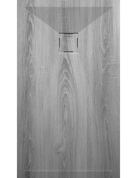 PLATO 80X120 3D MADERA VINTAGE GRIS MINE