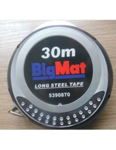 CINTA MÉTRICA ACERO BIGMAT 30M