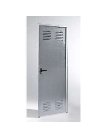 PUERTA CHAPA REJ. 90X200 H.80 IZQ.GALVA