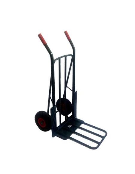 CARRETILLA SAQUERA 250KG PALA ABATIBLE