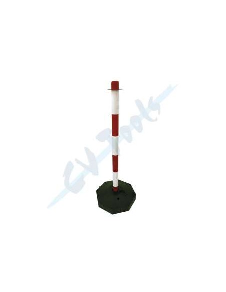 POSTE SEÑALIZACIÓN R/B CON BASE