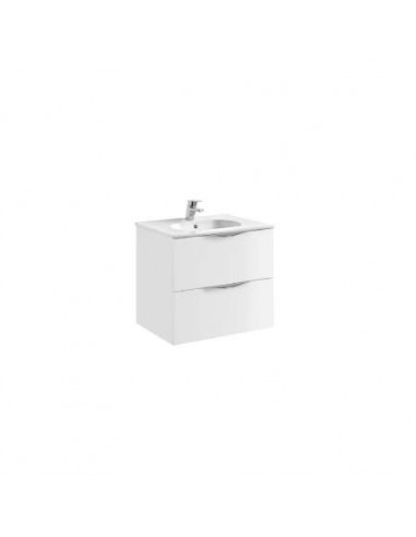 CONJUNTO AGATA 60 CM 2 CAJONES BLANCO