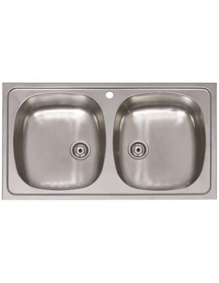 FREGADERO INOX ARES  SENOS X